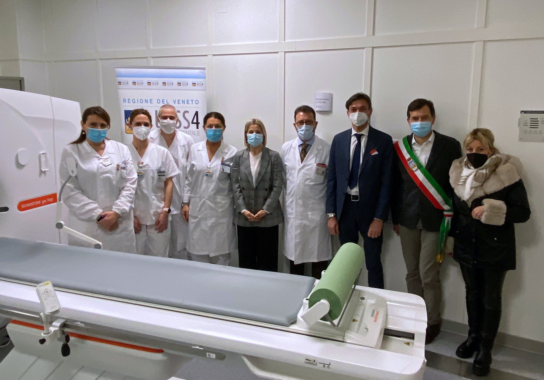 ALL'OSPEDALE DI SAN DONA’ DI PIAVE UN NUOVO TOMOGRAFO COMPUTERIZZATO A 128 STRATI